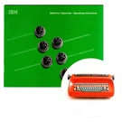 Ibm Selectric Typewriter Instruction Manual Repro User Vtg. Fixed Price $15.00.