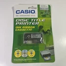 Casio Silver Ink Ribbon Cassette TR-18SR For Cd/dvd Disc Title Printer. Fixed Price $28.97.