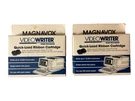 2 Magnavox Videowriter Word Processor Quick Load Ribbon Cartridge Nos. Fixed Price $20.00.