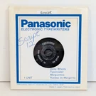 Panasonic Typewriter Daisy Wheel D2-ST12 200-SCRIPT Vintage Japan. Fixed Price $17.99.