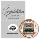 Smith Corona Typewriter User Manual For 1950S Silent Super, Sterling Clipper. Fixed Price $8.50.