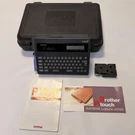 Vintage Brother P-touch PT-20 Electronic Label Maker Printer Tested Black Japan. Fixed Price $37.00.