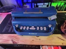 Perkins Brailler David Abraham Blue Howe Press Blind Pristine Condition W/cover. Fixed Price $230.00.