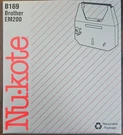 Brother EM200 Nu-kote B169 Typewriter Ribbon Black Correctable Film Lot Of. Fixed Price $60.00.