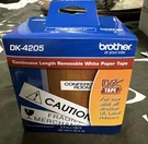 Lot Of 3 Brother DK4205 Continuous Removable Paper Labels. Fixed Price $35.00.