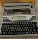 Euc Sharp WD-A20 Japanese Word Processor Typewriter With Extra Ribbon Very Rare!. Fixed Price $1215.00.