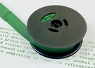 Universal Typewriter Ribbon 2" X 1/2 Inch Green Ink Twin Spool SC20BR Free Ship. Fixed Price $9.99.