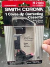 Smith Corona Cover-up Correcting Cassette Series H21065 (H63420) New. Fixed Price $8.00.