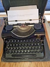 Rare Antique Olympia Simplex 1937 Manual Typewriter, Minor Clean, Oil Adjust.. Fixed Price $225.00.