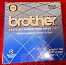Brother 3015 Lift-off Correction Full Box 6 Tapes, New Old Stock Made Usa. Fixed Price $14.49.