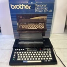 Vintage Brother EP-41 Portable Personal Electronic Typewriter Travel. Fixed Price $61.74.