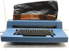 Ibm Selectric Ii Blue Typewriter Works, For Parts, With Dust And Top Covers. Fixed Price $489.99.