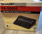 Sharp PA-3000II Portable Electronic Intelliwriter Typewriter New. Fixed Price $99.99.