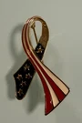 Vtg American Flag Ribbon Pin Copywrite Darleen Usa 9-11-2001. Fixed Price $19.50.