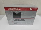 Smith Corona 67108 Br Series 6-BLACK New Sealed Correctable Film. Fixed Price $24.99.