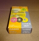 Genuine Casio TR-18SR-3P Silver Ink Ribbon Cassette For Cw Disc Title Printer. Fixed Price $25.95.