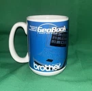 Personal Digital Geobook Notebook Coffee Mug Brother, Vintage 12 Oz.. Fixed Price $29.00.