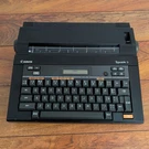 Vintage Canon S-50 Typestar Black Portable Typewriter Word Processor See Video. Fixed Price $29.99.