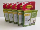3M Command Strips - Large Picture 15LB White Boxes, 12 Pairs Per. Fixed Price $16.00.