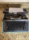 Vintage Brother Correct-o-riter Electronic Typewriter 4712 Blue No Case. Fixed Price $59.99.