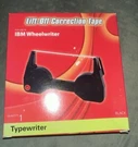Porelon Lift-off Correction Tape # 11412 For Ibm Wheelwriter Typewriter. Nib Blk. Fixed Price $16.50.