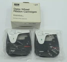 Lot Of (2) Vintage Nos Tandy Daisy Wheel Ribbon Cartridges 26-1299 For Dwp 220. Fixed Price $42.99.