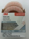Dual Lock 06463 MP3560 Clear 1" X 4.9 Yd 250/250 Reclosable Fastener Rolls. Fixed Price $149.25.