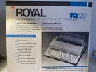 Royal TQ620 Portable Electronic Typewriter Original Box. Fixed Price $79.97.