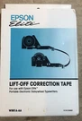 Epson Elite W991A-AA Lift-off Correction Tape Factory Sealed. Fixed Price $6.00.