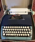 1960S Sears Tower Citation Portable Manual Typewriter Blue 2 Tone Clean Serviced. Fixed Price $189.98.