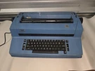 Vintage Ibm Correcting Selectric Ii Typewriter Blue. Fixed Price $131.10.
