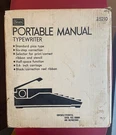 Sears Portable Manual Typewriter 268.52100 Made Japan Vintage New Sealed Nos. Fixed Price $219.99.