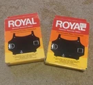 2 Royal Black Electronic Typewriter Correctable Film Cartridge Ribbon #013038. Fixed Price $10.89.