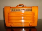 General Electric L-571 Yellow Butterscotch Catalin Tube Radio. Fixed Price $949.00.