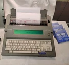 *french* Brother Word Processor WP-760D Electric Typewriter W/cover Tested Works. Fixed Price $99.99.