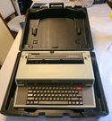 Royal Business Machines Alpha 2001 Electric Typewriter With Case Works. Fixed Price $64.88.
