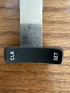 Ibm Selectric Ii Part Tab Set/clear Key Top Char Gray New Genuine # 1179556. Fixed Price $24.95.