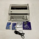 Ibm Personal Wheelwriter Model 6781 Electronic Typewriter With Extra Accessories. Fixed Price $299.99.