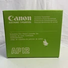 6 Pack Canon AP12 Electronic Typewriter Multistrike Film Ribbon Cassettes. Fixed Price $17.99.