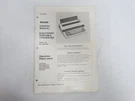 Sears SR2000 Electronic Graduate Portable Typewriter Owner's Manual 161.53045750. Fixed Price $19.99.