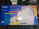 Royal APF300 Automatic 3-SHEET Letter Folder Brand New Original Box Rare. Fixed Price $184.49.