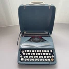 Vintage Sears Tutor Portable Manual Typewriter Model 871-1970 Retro Blue Case. Fixed Price $69.99.