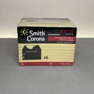 Smith Corona 67108 Series 6-BLACK Correctable Film Ribbons New Sealed. Fixed Price $9.99.