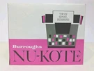 Burroughs Nu-kote Twin Spool Ribbons Br 80C Nib Nos Qty 6. Fixed Price $32.95.