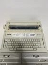 Vintage Brother AX-350 Portable Electric Typewriter Tested Works. Fixed Price $70.00.