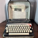 Vintage Remington Model 333 Sperry Rand Portable Typewriter Case Paper Work. Fixed Price $99.99.