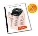 Green Olympia SM3 De Luxe Typewriter (1953-1959) Manual Operating Instructions. Fixed Price $19.99.