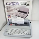 Brother GX-6750 Correctronic Daisy Wheel Electronic Typewriter With Original Box. Fixed Price $122.99.