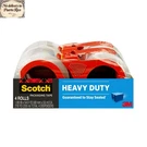 Scotch Heavy Duty Packaging Tape, 1.88INX54.6YD, Clear, 4-PACK W/dispenser. Fixed Price $25.79.