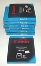 Lot Of Canon SC-73 Multistrike Film Ribbon Cassettes Black Nos. Fixed Price $19.95.